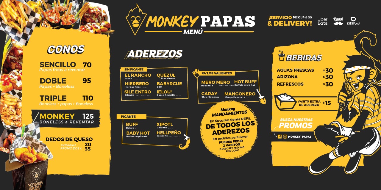 Menu San Luis