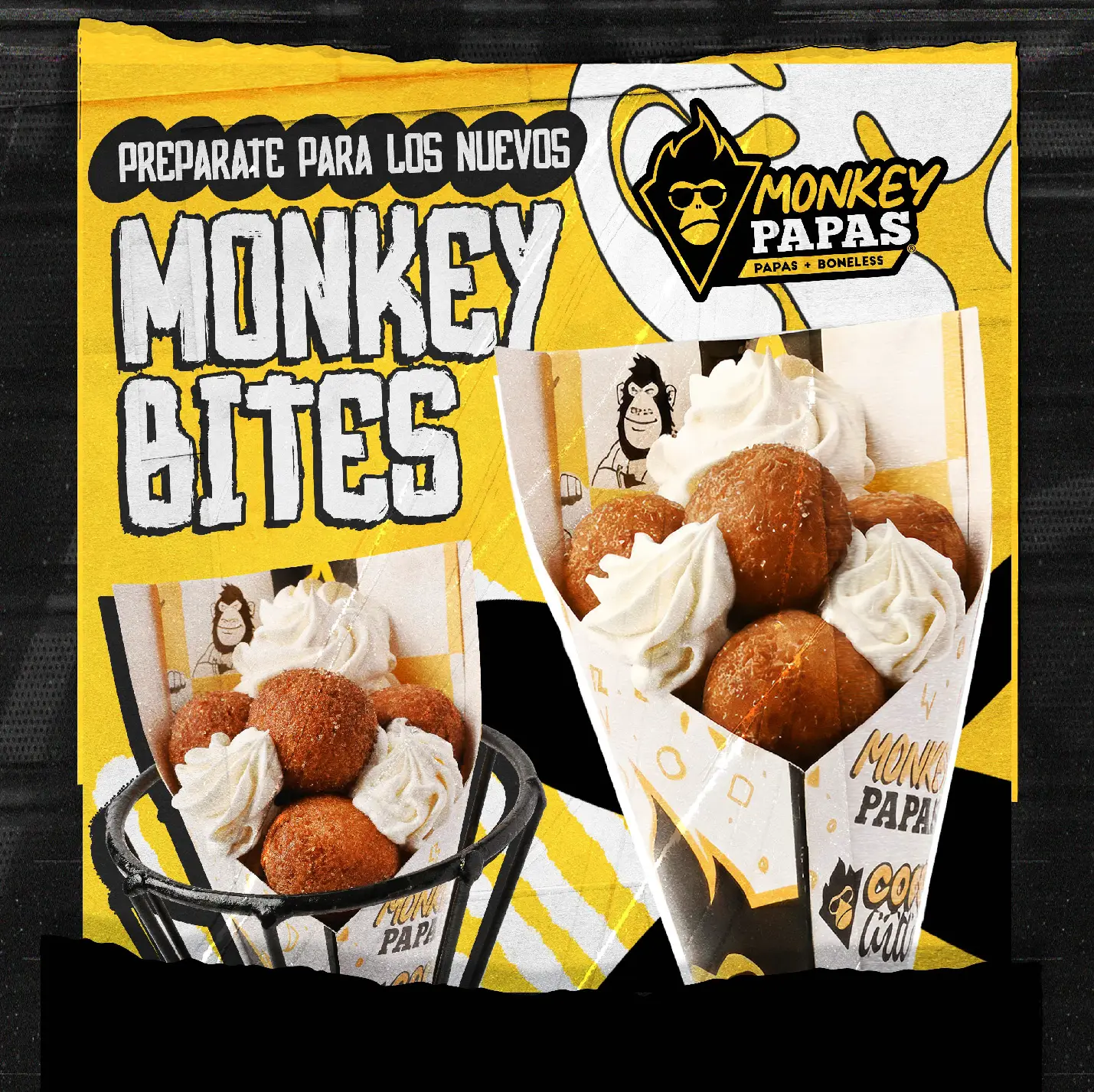 Menú Regular - Monkey Papas